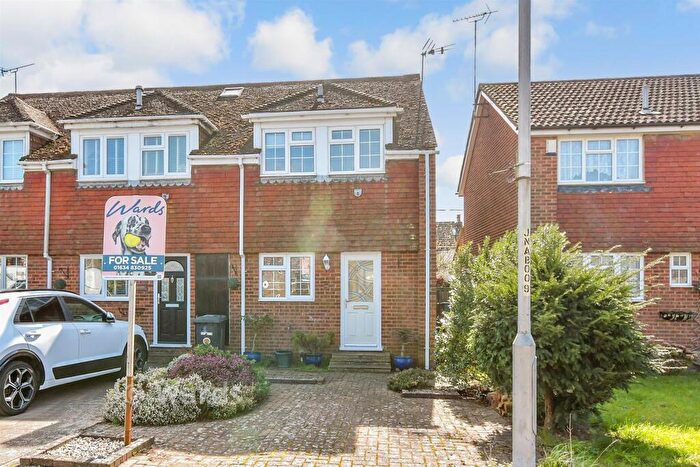 2 Bedroom End Of Terrace House For Sale In Nelson Road, Wouldham, Rochester, Kent, ME1