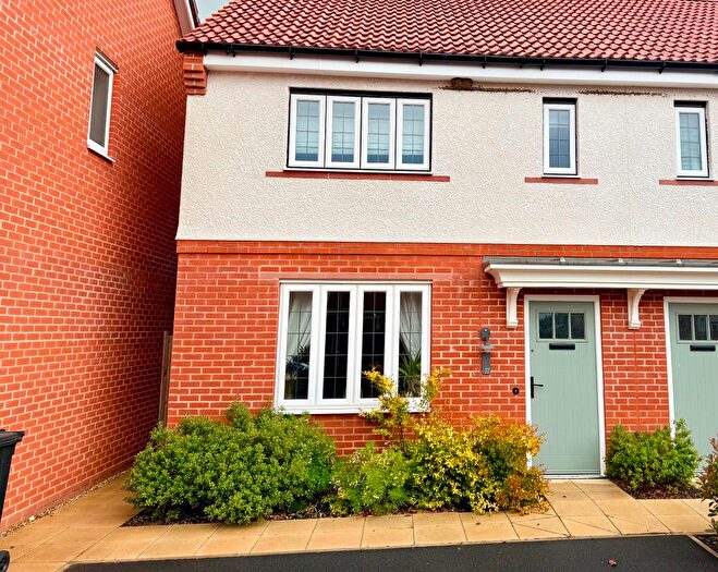 2 Bedroom Semi-Detached House To Rent In Oxlip Way, Stowupland, Stowmarket, IP14