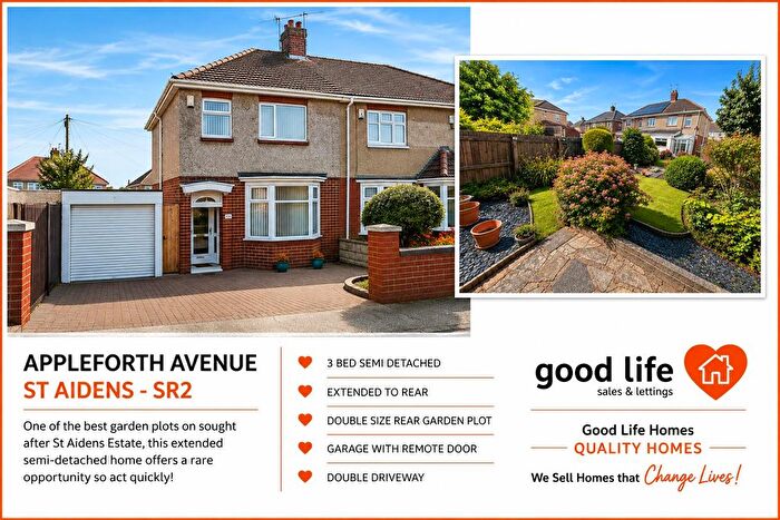 3 Bedroom Semi Detached House For Sale In Appleforth Avenue, St Aidans Estate, Grangetown, Sunderland, SR2