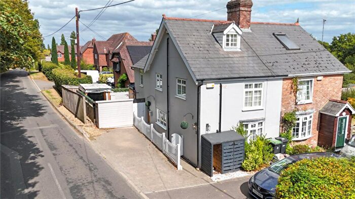 3 Bedroom Semi-Detached House For Sale In Burnt Ash Cottages, Furzehill, Wimborne, Dorset, BH21