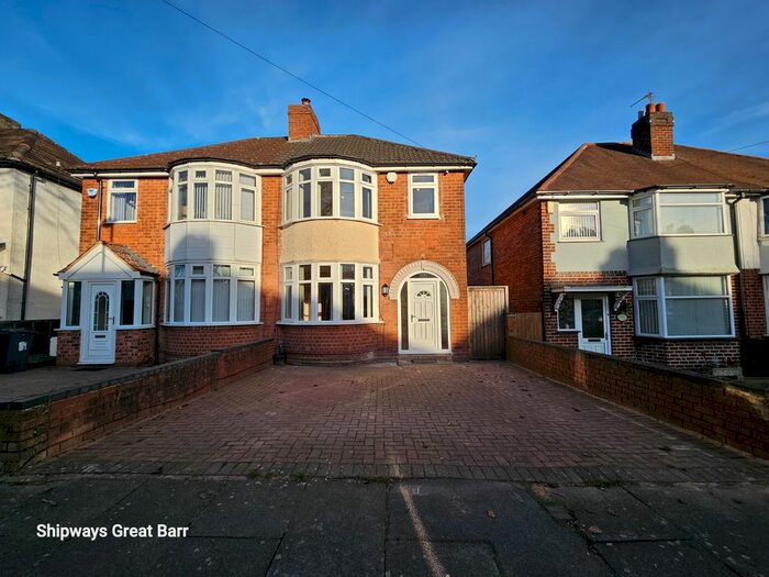 3 Bedroom Property To Rent In Perry Wood Road, Great Barr, Birmingham, B42
