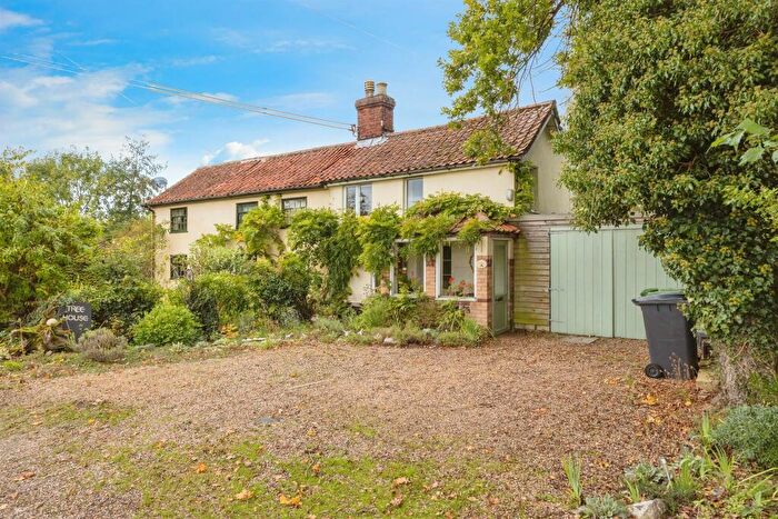 2 Bedroom Semi-Detached House For Sale In Fen Road, Old Buckenham, Attleborough, NR17