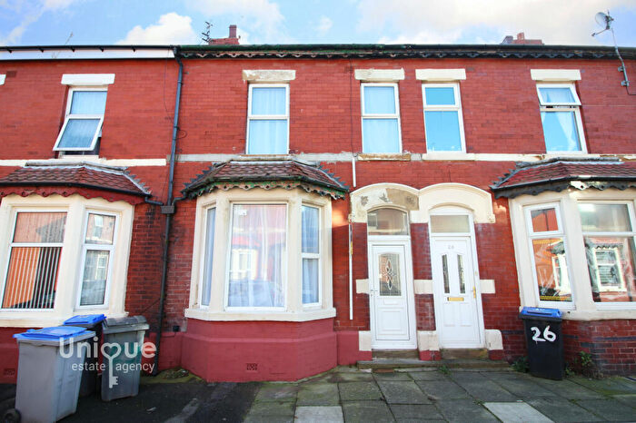 3 Bedroom Terraced House For Sale In Portland Road, Blackpool, FY1