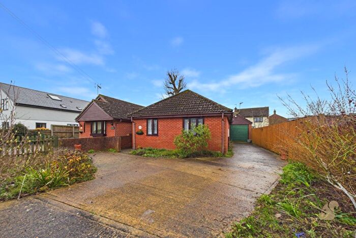 2 Bedroom Semi Detached Bungalow For Sale In Hawk End Lane, Elmswell, IP30