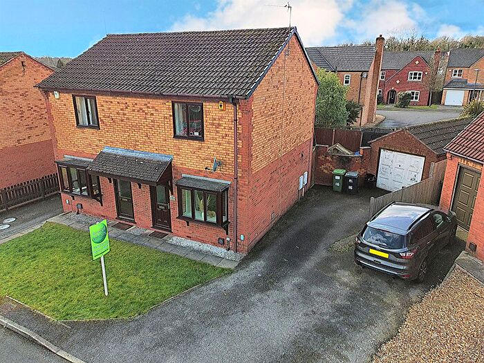 2 Bedroom Semi Detached House For Sale In Charnwood Close, Swanwick, Alfreton, DE55