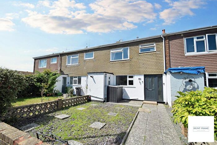 3 Bedroom Terraced House For Sale In Rodney Close, Eastbourne, BN23