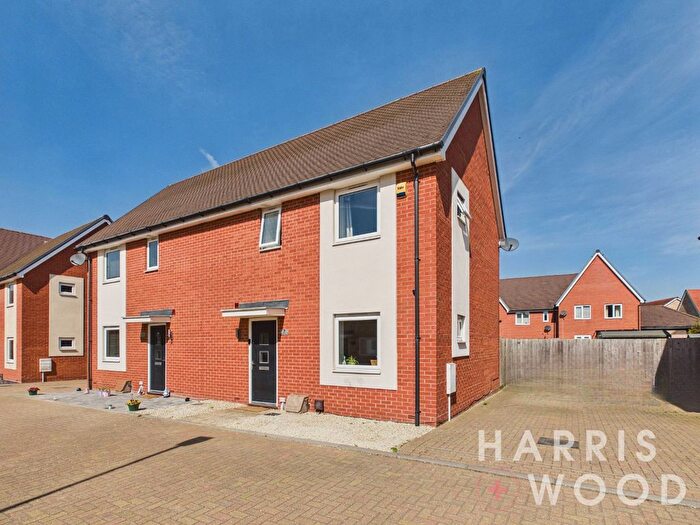 2 Bedroom Semi Detached House For Sale In Brown Close, Witham, Essex, CM8