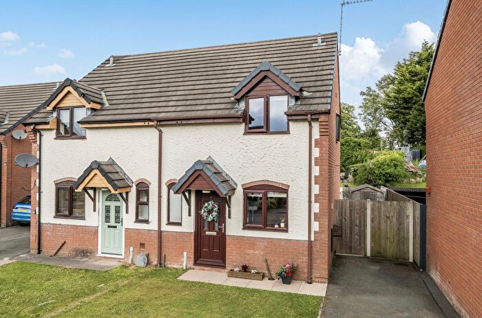2 Bedroom Semi-Detached House For Sale In Martins Field, Trefonen, Oswestry, Shropshire, SY10