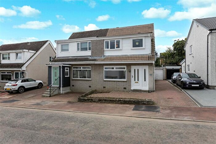 3 Bedroom Semi-Detached House For Sale In Allan Avenue, Carluke, South Lanarkshire, ML8