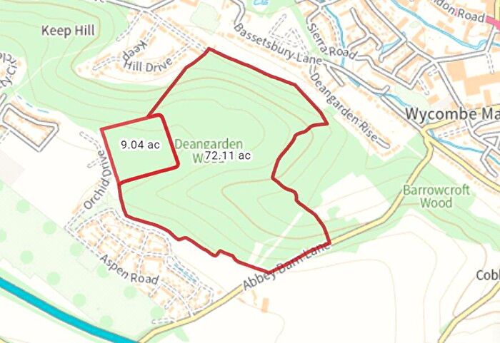 Land For Sale In Deangarden Wood, Abbey Barn Lane, High Wycombe, HP10