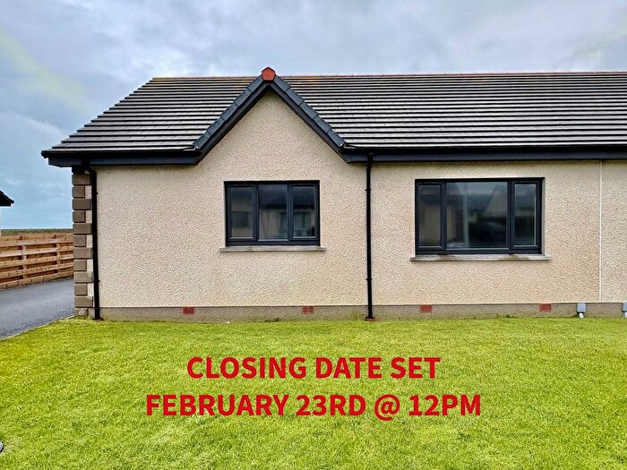 3 Bedroom Semi-Detached Bungalow For Sale In Doocot View, Wick., KW1