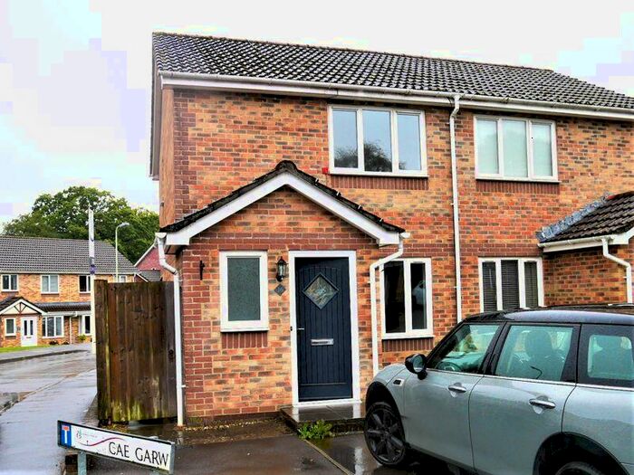 2 Bedroom Semi-Detached House To Rent In Cae Garw, Rowan Gardens, Llantwit Fardre, CF38