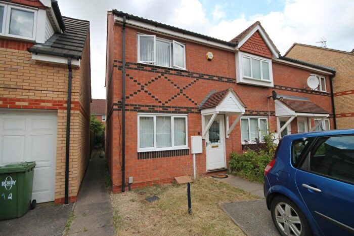 2 Bedroom Semi Detached House To Rent In Ajax Close, Rugby, Warwickshire, CV21
