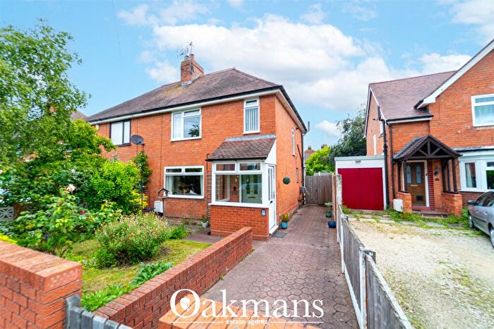 2 Bedroom Semi-Detached House For Sale In Churchfields Close, Bromsgrove, Worcestershire, B61