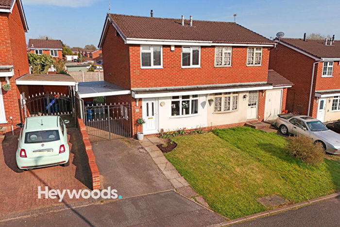 2 Bedroom Semi-Detached House For Sale In Aldeburgh Drive, Westbury Park, Newcastle Under Lyme, ST5