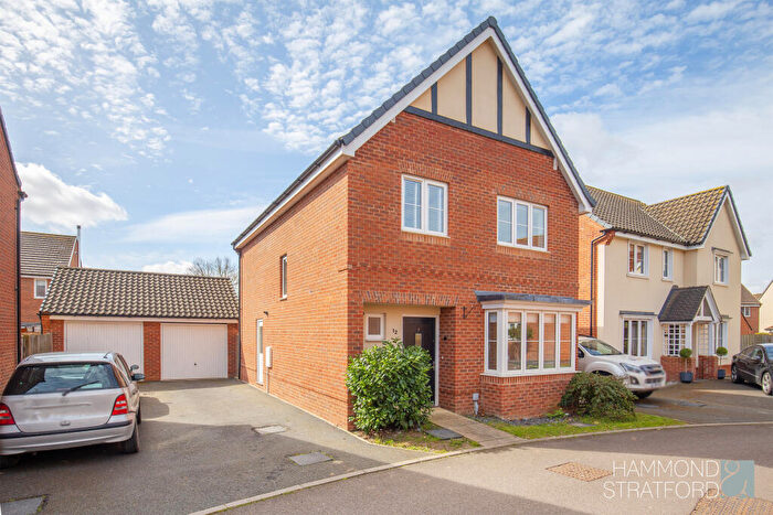 4 Bedroom Detached House For Sale In Harebell Road, Attleborough, NR17