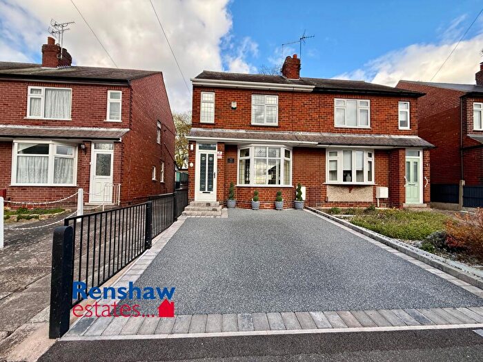 2 Bedroom Semi Detached House For Sale In Black Hills Drive, Ilkeston, Derbyshire, DE7