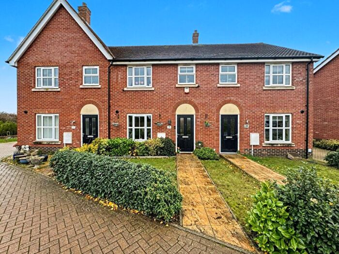 3 Bedroom Terraced House For Sale In Binyon Close, Stowmarket, IP14