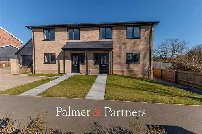 2 Bedroom Semi-Detached House For Sale In Otters Holt, Debenham, Stowmarket, Suffolk, IP14