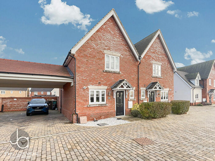 2 Bedroom Semi Detached House For Sale In Grange Road, Tiptree, CO5