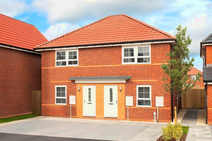 2 Bedroom Semi-Detached House For Sale In "Kenley" At Inkersall Road, Staveley, Chesterfield, S43