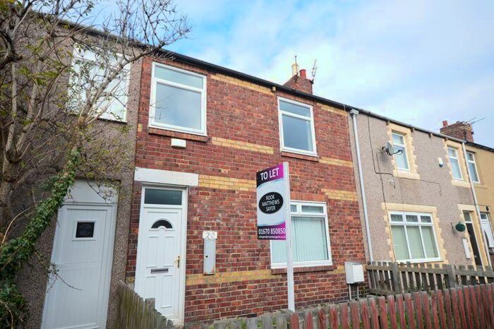2 Bedroom Terraced House To Rent In Castle Terrace, Ashington, NE63