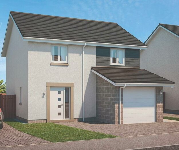 3 Bedroom Detached House For Sale In Plot The Cairnfield, Queens Gate, Strathaven, South Lanarkshire, ML10