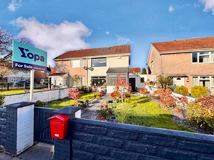 2 Bedroom Semi-Detached House For Sale In Trebanog Crescent, Cardiff, CF3