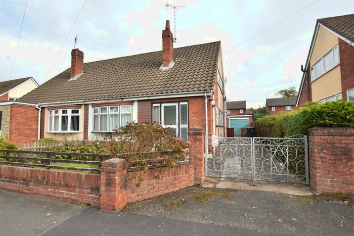 3 Bedroom Semi-Detached House For Sale In Lloyd's Lane, Chirk, Wrexham, LL14