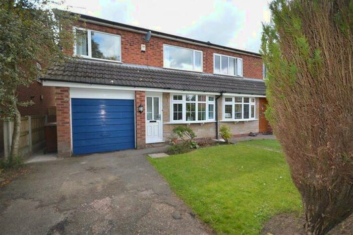 3 Bedroom Semi-Detached House To Rent In Bromley Drive, Holmes Chapel, CW4