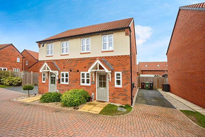 2 Bedroom Semi-Detached House For Sale In Calcraft Drive, Bottesford, Nottinghamshire, NG13