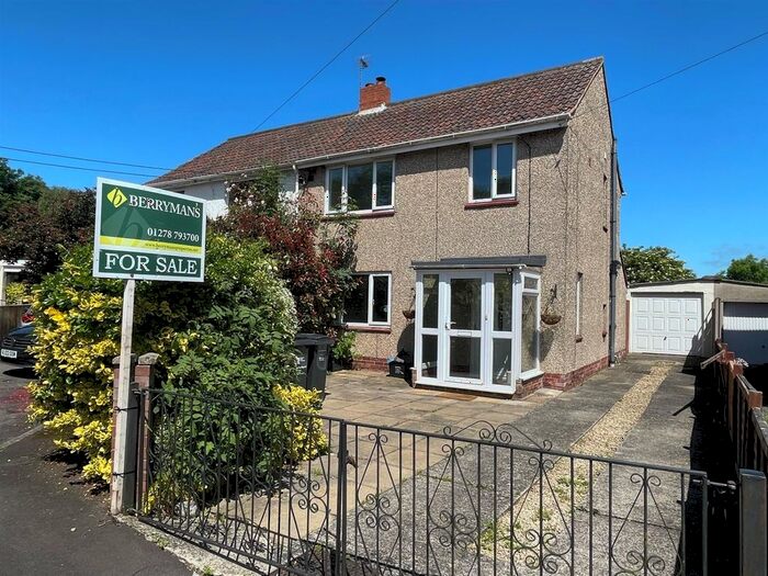 3 Bedroom Semi Detached House For Sale In Park Close, Cossington, TA7