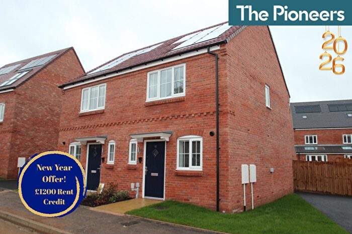 2 Bedroom Semi Detached House To Rent In The Pioneers, Rugby, Warwickshire, CV23