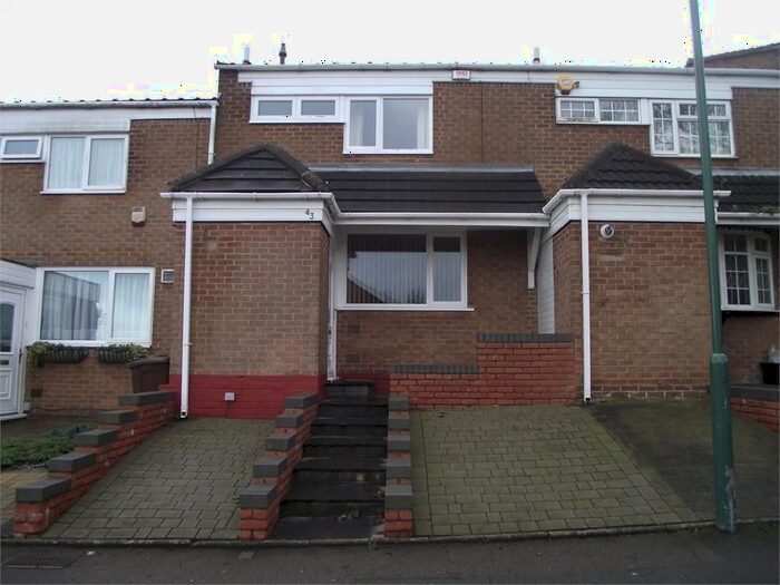 3 Bedroom Terraced House To Rent In Roach Close, Chelmsley Wood, Birmingham, B37