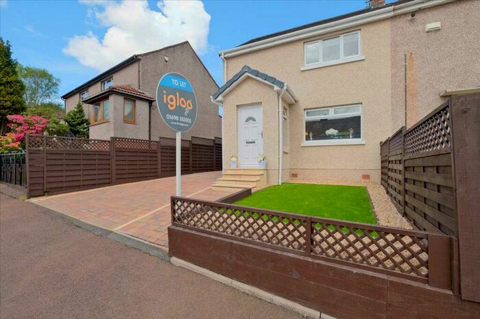 2 Bedroom End Of Terrace House To Rent In Thomsons Drive, Airdrie, ML6