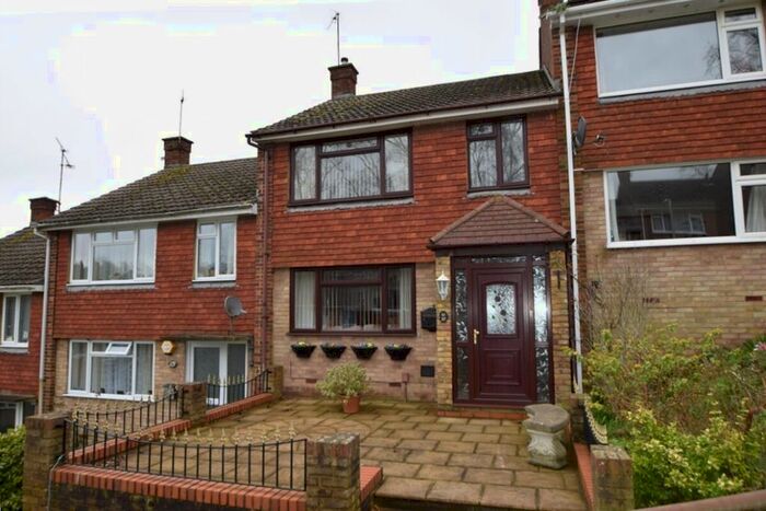 3 Bedroom Terraced House To Rent In Sundridge Drive, Walderslade, Chatham ME5