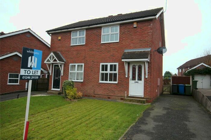 2 Bedroom Semi-Detached House To Rent In Blackthorne Close, Hasland, Chesterfield, S41