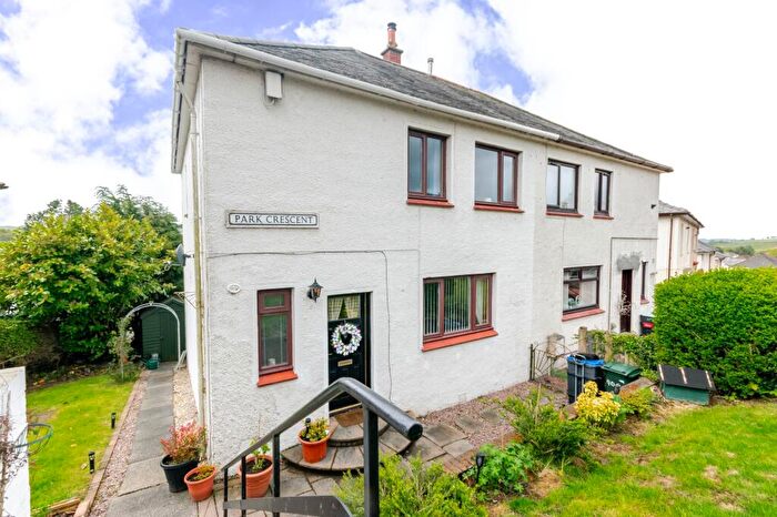 3 Bedroom Semi-Detached House For Sale In Park Crescent, Dalmellington, KA6