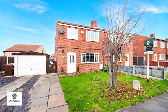 3 Bedroom Semi-Detached House For Sale In Scrooby Close, Harworth And Bircotes, Doncaster, South Yorkshire, DN11