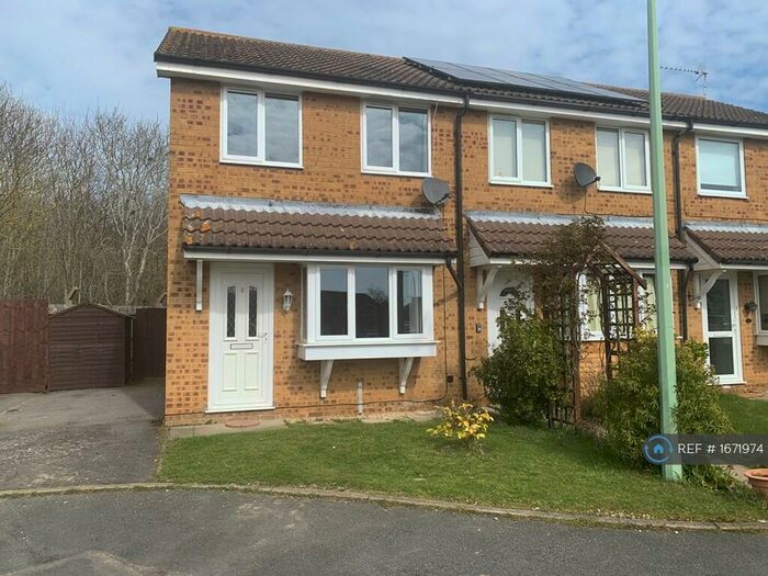 2 Bedroom End Of Terrace House To Rent In Hervey Close, Shotley Gate, Ipswich, IP9