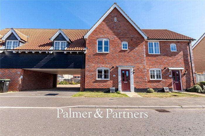 3 Bedroom Terraced House For Sale In Perrett Way, Leiston, Suffolk, IP16