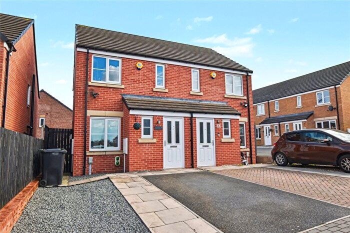 2 Bedroom Semi Detached House For Sale In Scatcherd Mews, Morley, Leeds, West Yorkshire, LS27