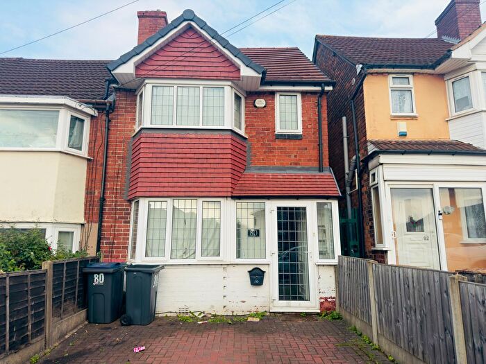 2 Bedroom Terraced House To Rent In Knights Road, Birmingham, B11