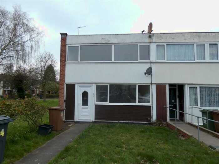 3 Bedroom End Of Terrace House To Rent In Redfern Close, Solihull, Solihull, B92