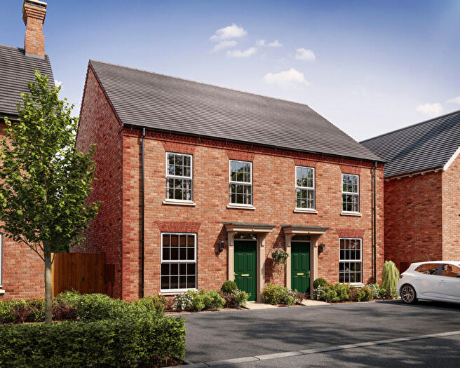 3 Bedroom Semi-Detached House For Sale In Kirby Woodlands Monument Way Priors Hall Park Corby, NN17