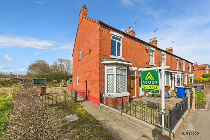2 Bedroom End Of Terrace House For Sale In Derby Road, Uttoxeter, Staffordshire, ST14
