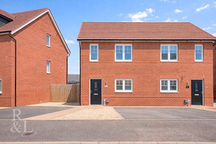2 Bedroom Semi Detached House For Sale In Cobalt Lane, Newhall, Swadlincote, DE11