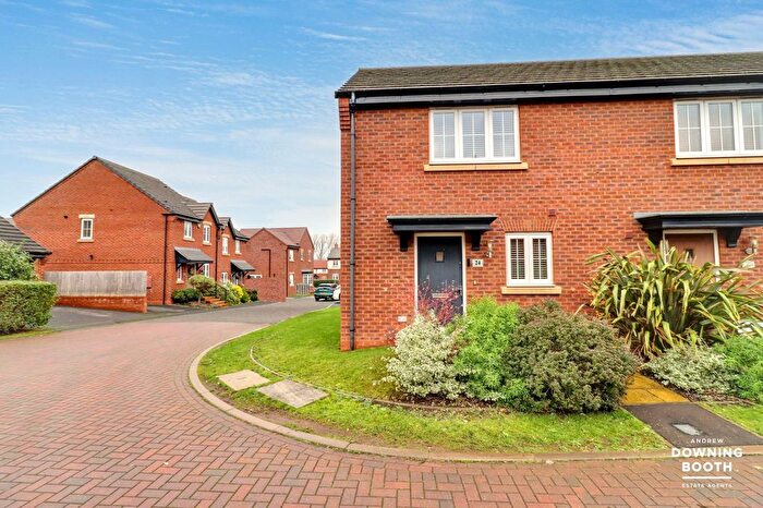 2 Bedroom End Of Terrace House For Sale In Lister Avenue, Streethay, Lichfield, WS13
