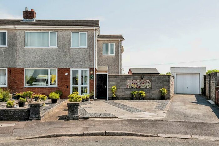 4 Bedroom Semi-Detached House For Sale In Llys Aneirin, Garden Village, Gorseinon, Swansea, SA4