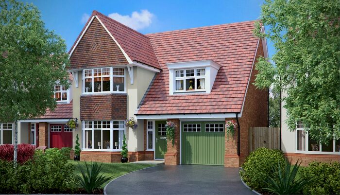 4 Bedroom Detached House For Sale In "The Oakham" At Walton Road, Drakelow, Burton-On-Trent, DE15